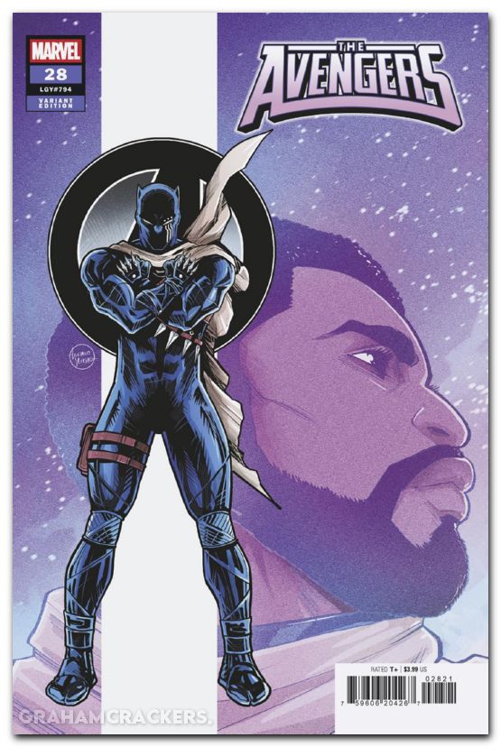 Avengers #28 (2023) vecchio black panther variant