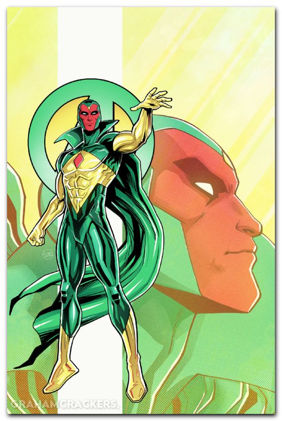 Avengers #30 (2023) vecchio vision virgin variant