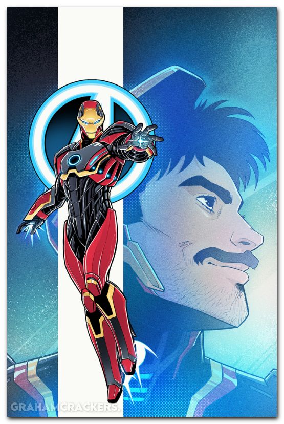 Avengers #31 (2023) vecchio iron man virgin variant