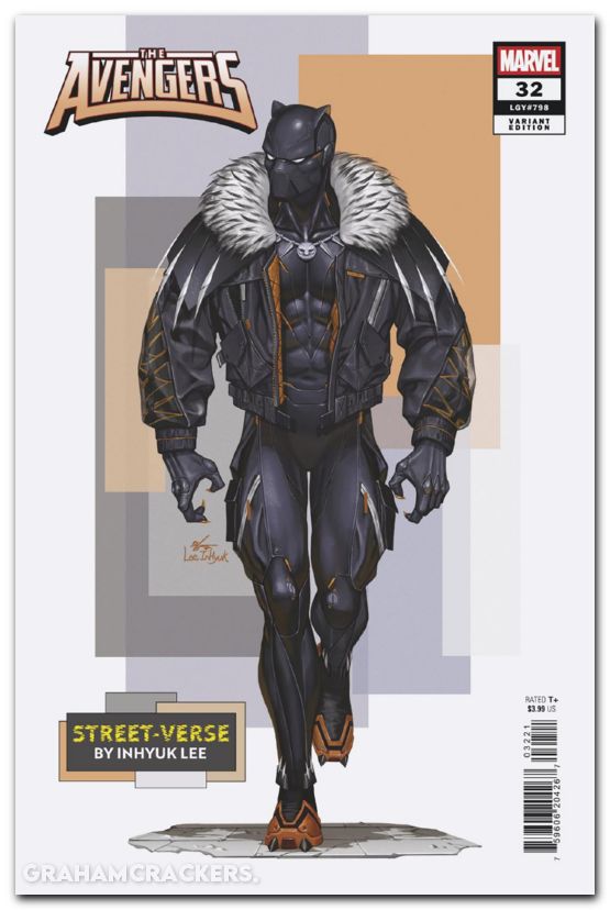Avengers #32 (2023) lee street-verse variant