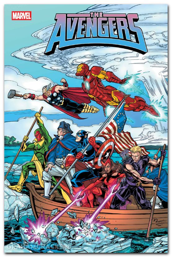 Avengers #33 (2023) hardin 250th homage variant