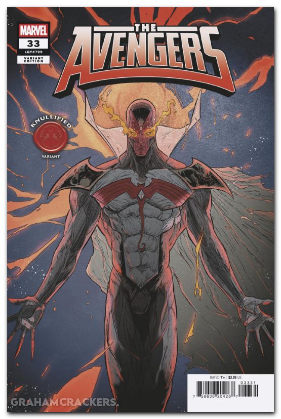 Avengers #33 (2023) pollina knullified variant