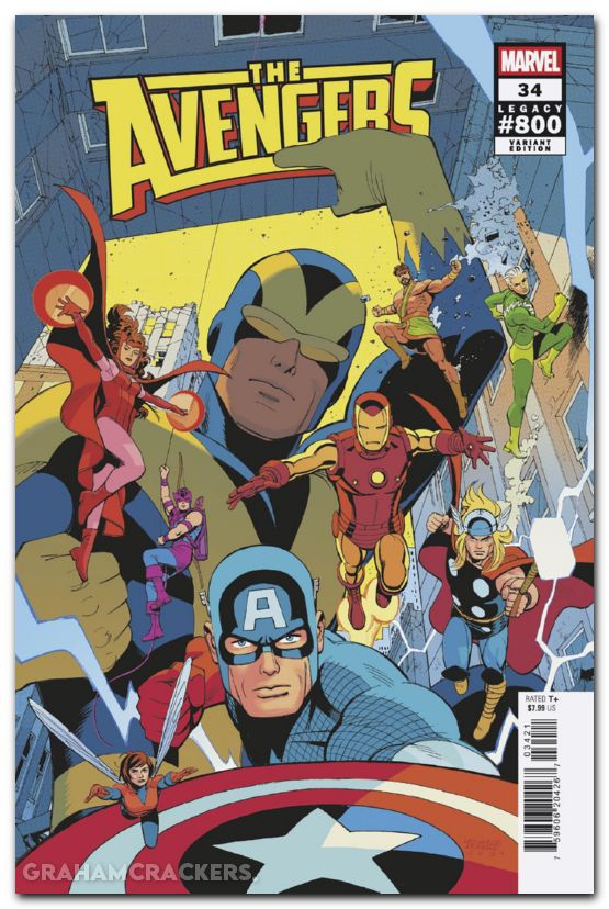 Avengers #34 (2023) romero variant