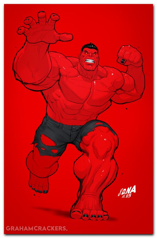 Avengers #35 (2023) nakayama color block red virgin variant