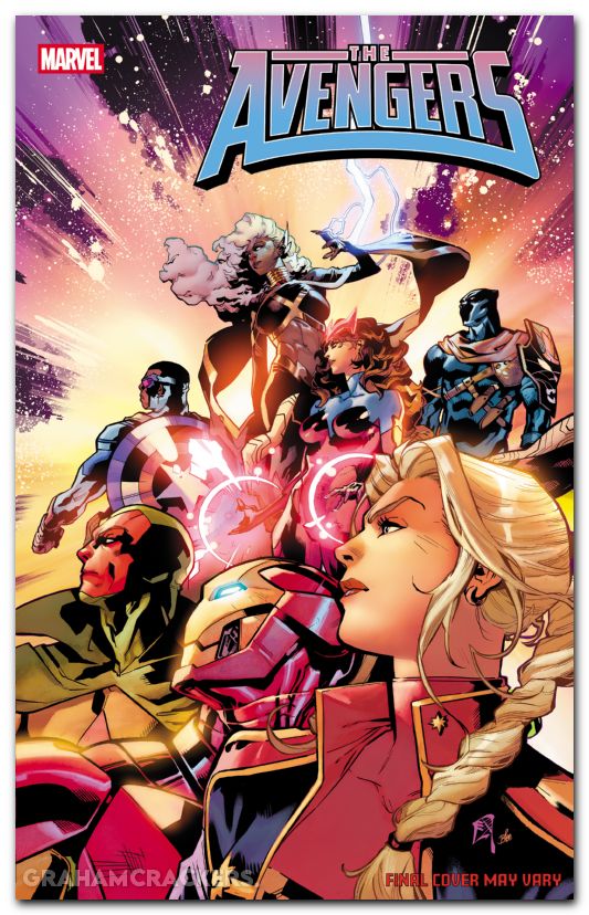 Avengers #36 (2023) villa farewell variant