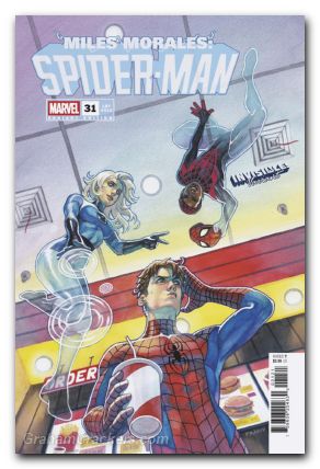 Miles Morales Spider-Man #31 (2022) frany invisible variant