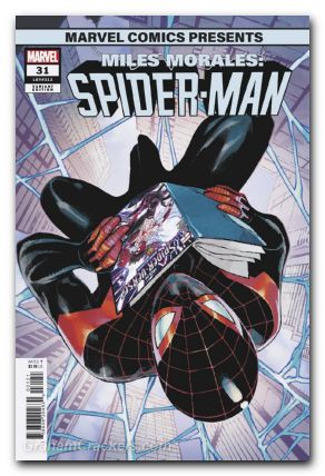 Miles Morales Spider-Man #31 (2022) pichelli marvel comics presents variant
