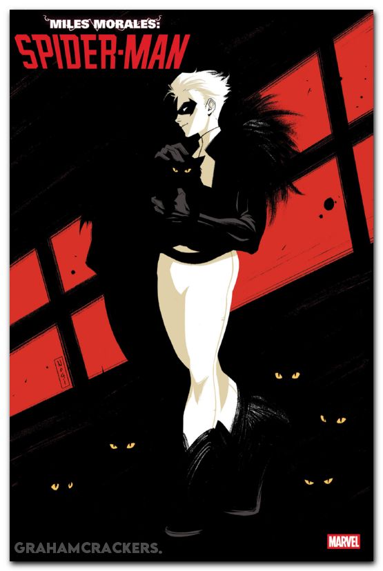 Miles Morales Spider-Man #38 (2022) san white cat variant