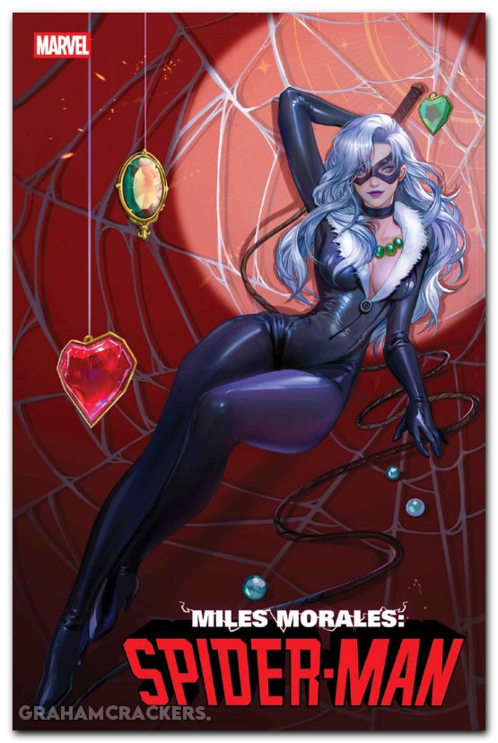 Miles Morales Spider-Man #39 (2022) fanyang black cat variant