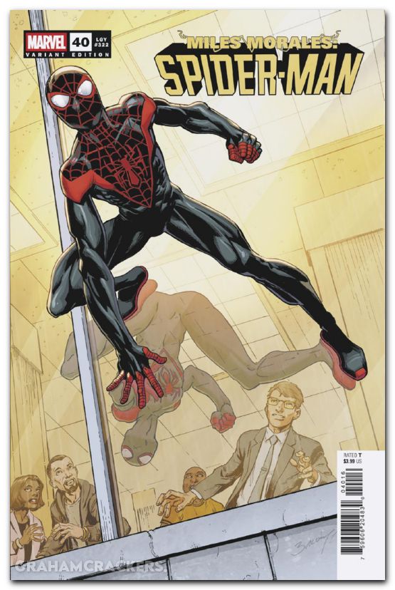 Miles Morales Spider-Man #40 (2022) bagley variant