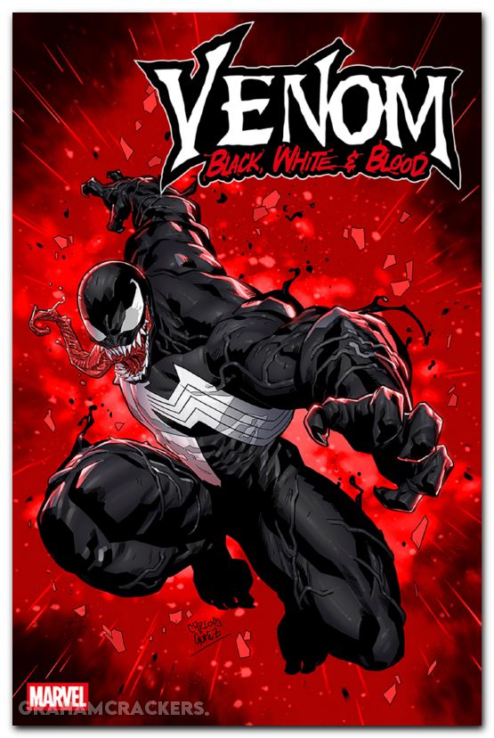 Venom Black White And Blood #2 (2025) gomez variant