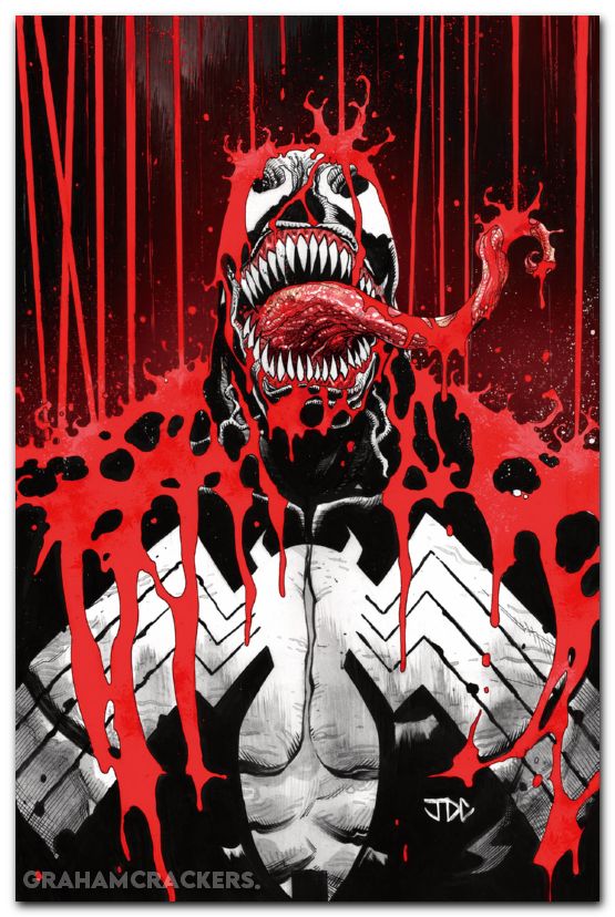 Venom Black White And Blood #2 (2025) cassara virgin variant