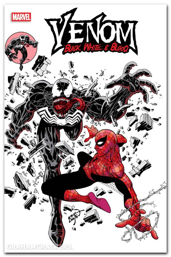 Venom Black White And Blood #2 (2025) larsen variant