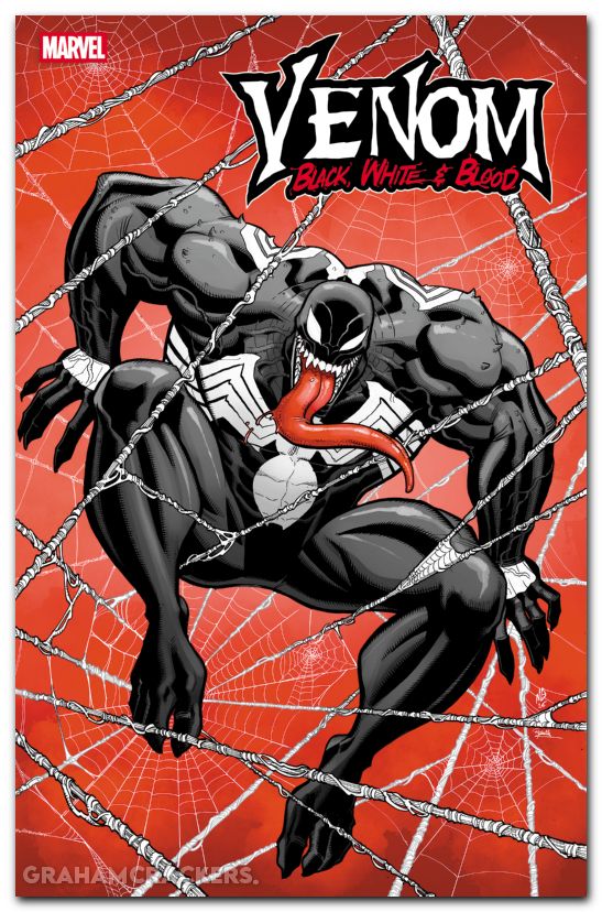 Venom Black White And Blood #3 (2025) bradshaw variant