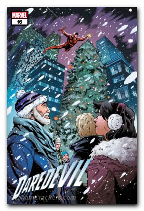 Daredevil #16 (2023) campana winter holiday variant