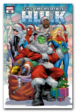 Incredible Hulk #20 (2023) land winter holiday variant