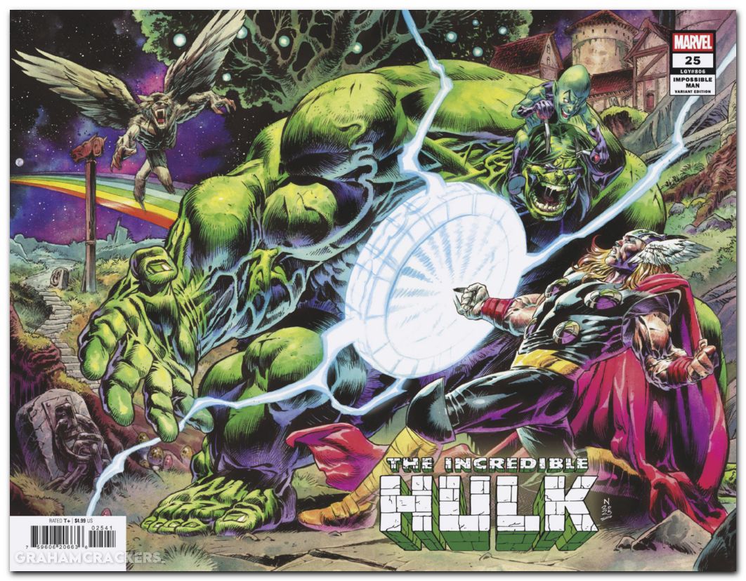 Incredible Hulk #25 (2023) klein impossible man pop up variant