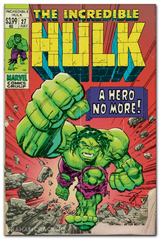 Incredible Hulk #27 (2023) larsen retrovision variant
