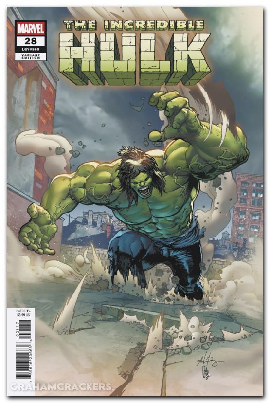 Incredible Hulk #28 (2023) bressan variant
