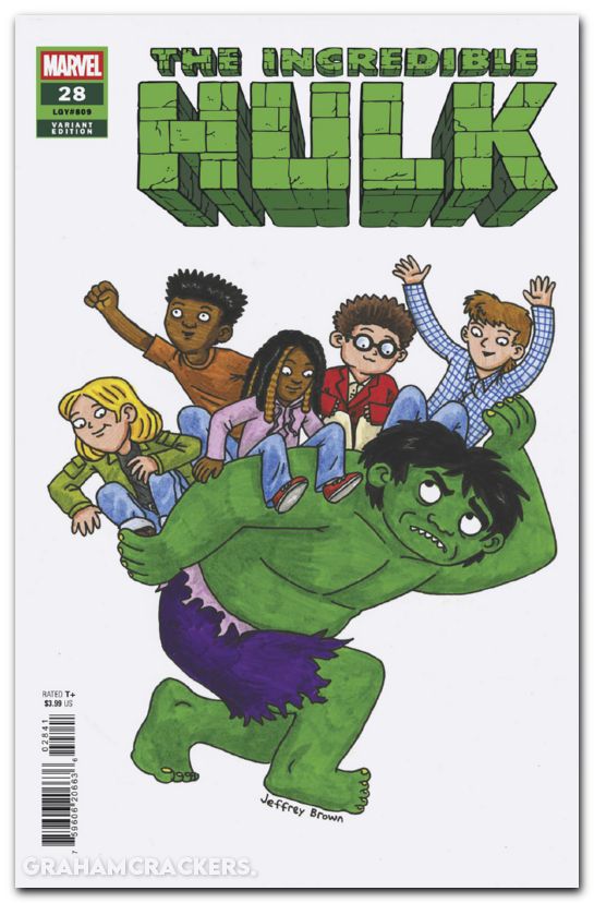 Incredible Hulk #28 (2023) brown variant