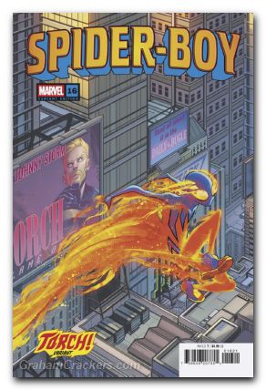 Spider-Boy #16 (2023) baldeon torch variant