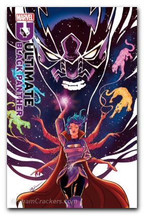 Ultimate Black Panther #13 (2024) su ultimate one year in foil variant