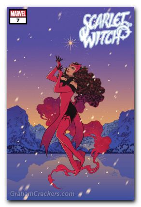 Scarlet Witch #7 (2024) mok winter holiday variant