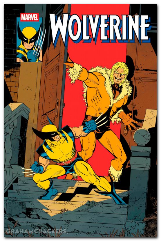 Wolverine #11 (2024) romero retrovision variant