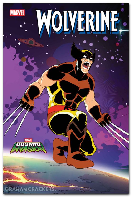 Wolverine #14 (2024) marvel cosmic invasion variant