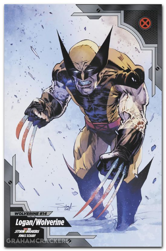 Wolverine #14 (2024) scharf x-men trading card variant