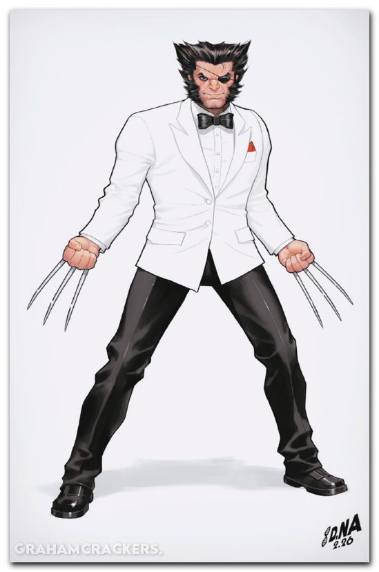 Wolverine #18 (2024) nakayama color block white virgin variant