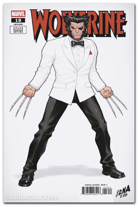 Wolverine #18 (2024) nakayama color block white variant