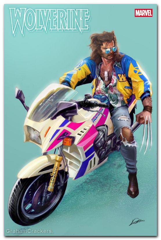 Wolverine #24 (2024) lozano 80s wolverine variant