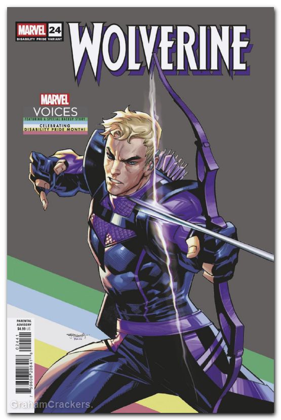 Wolverine #24 (2024) segovia disability pride variant