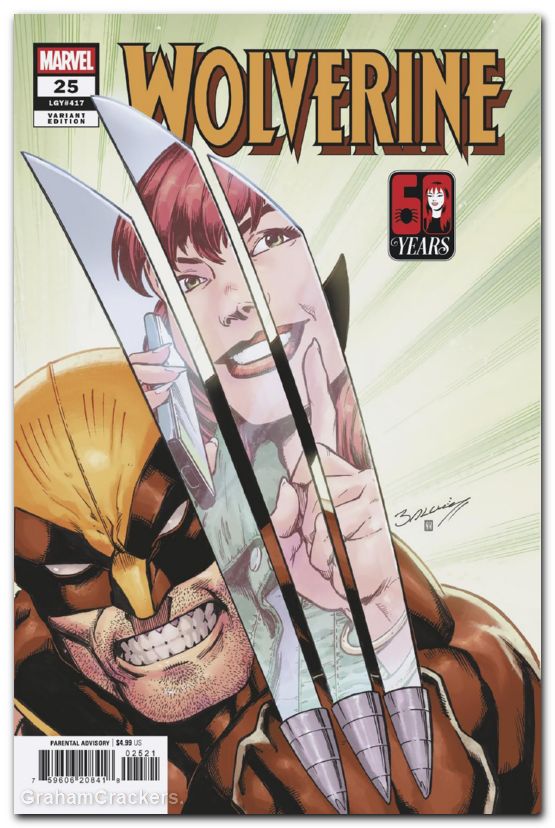 Wolverine #25 (2024) bagley mary jane watson variant