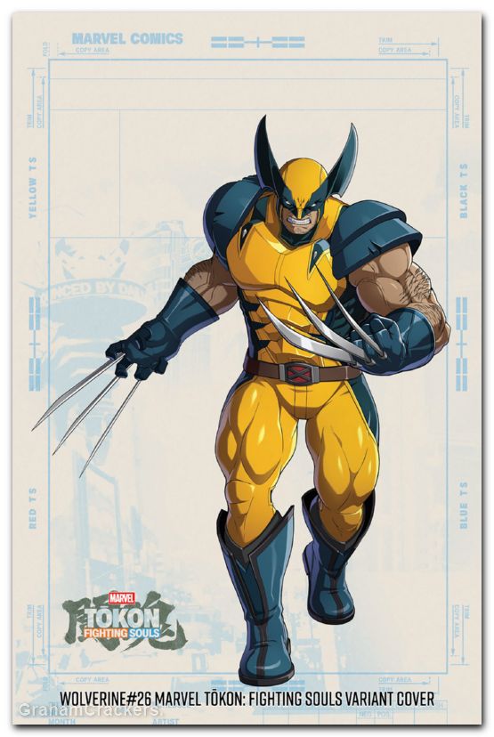 Wolverine #26 (2024) marvel tokon fighting souls variant