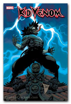 Kid Venom #4 (2024) tan homage variant
