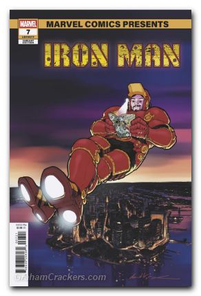 Iron Man #7 (2024) lopez marvel comics presents variant
