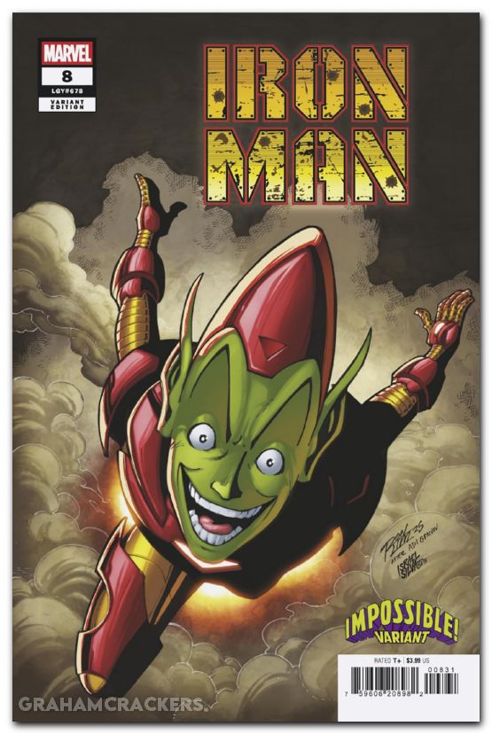 Iron Man #8 (2024) lim impossible variant