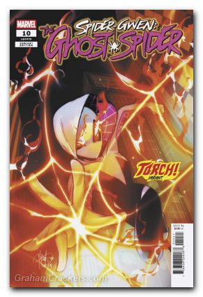 Spider-Gwen The Ghost-Spider #10 (2024) andolfo torch variant
