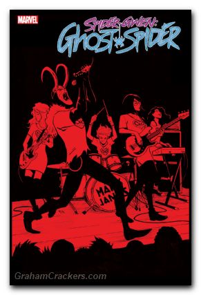 Spider-Gwen The Ghost-Spider #10 (2024) garbett foreshadow variant