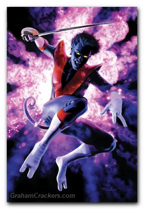 Uncanny X-Men #9 (2024) mayhew nightcrawler virgin variant