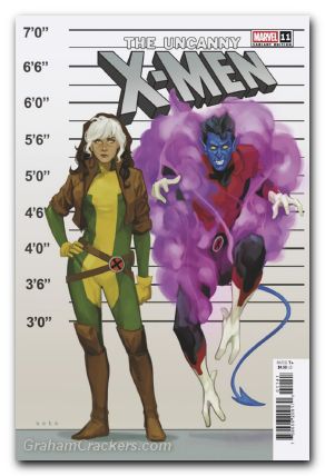 Uncanny X-Men #11 (2024) noto connecting x-manhunt variant