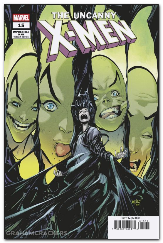 Uncanny X-Men #15 (2024) marquez impossible man pop up variant