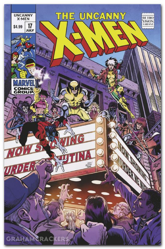 Uncanny X-Men #17 (2024) frenz retrovision variant