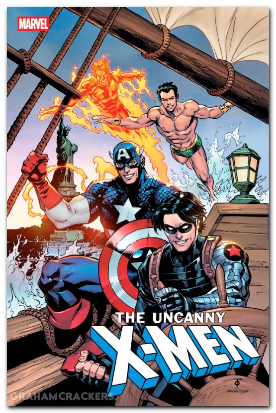 Uncanny X-Men #19 (2024) to 250th homage variant