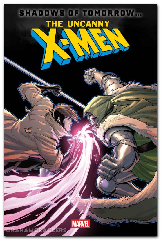 Uncanny X-Men #25 (2024) woods doom homage variant