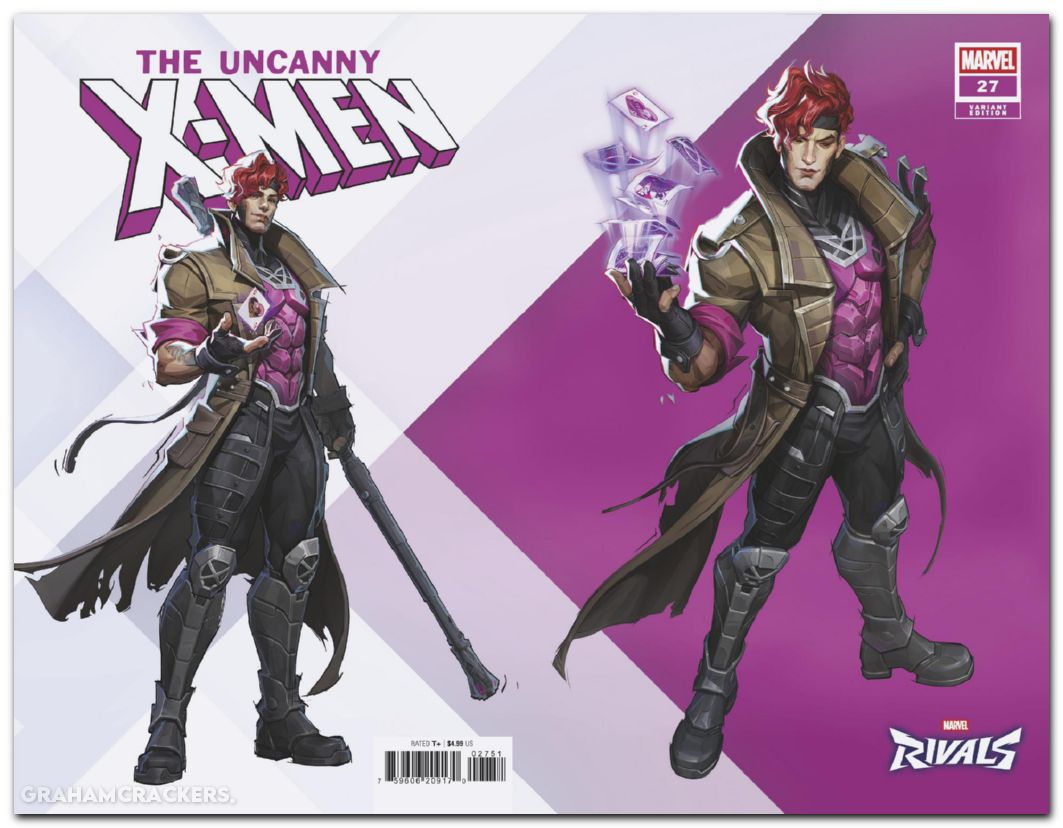 Uncanny X-Men #27 (2024) marvel rivals wraparound variant