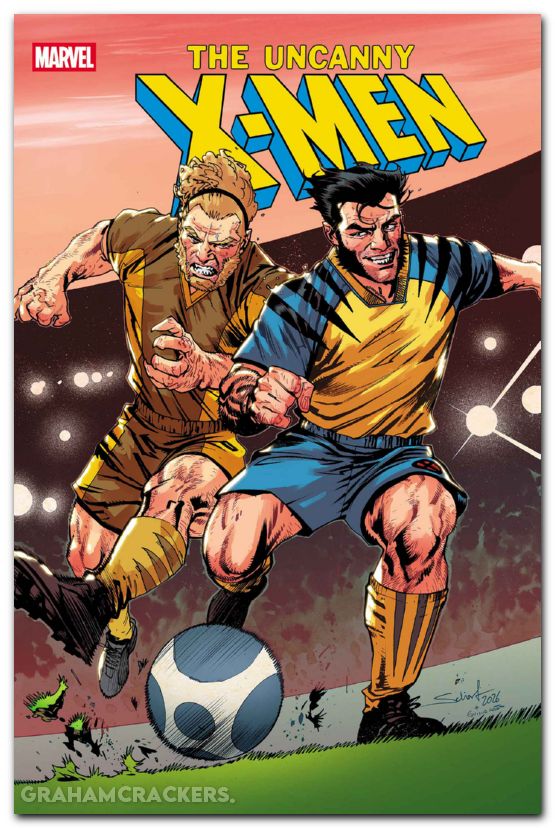 Uncanny X-Men #29 (2024) scharf marvel soccer variant