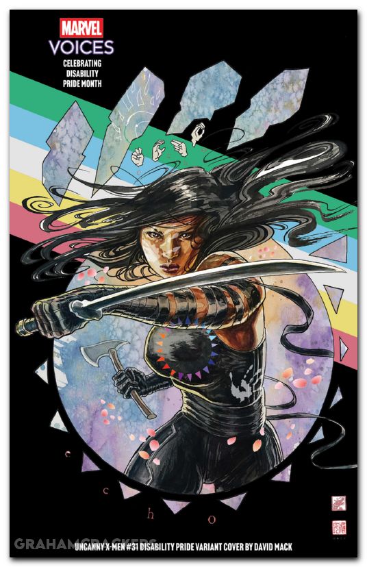 Uncanny X-Men #31 (2024) mack disability pride variant